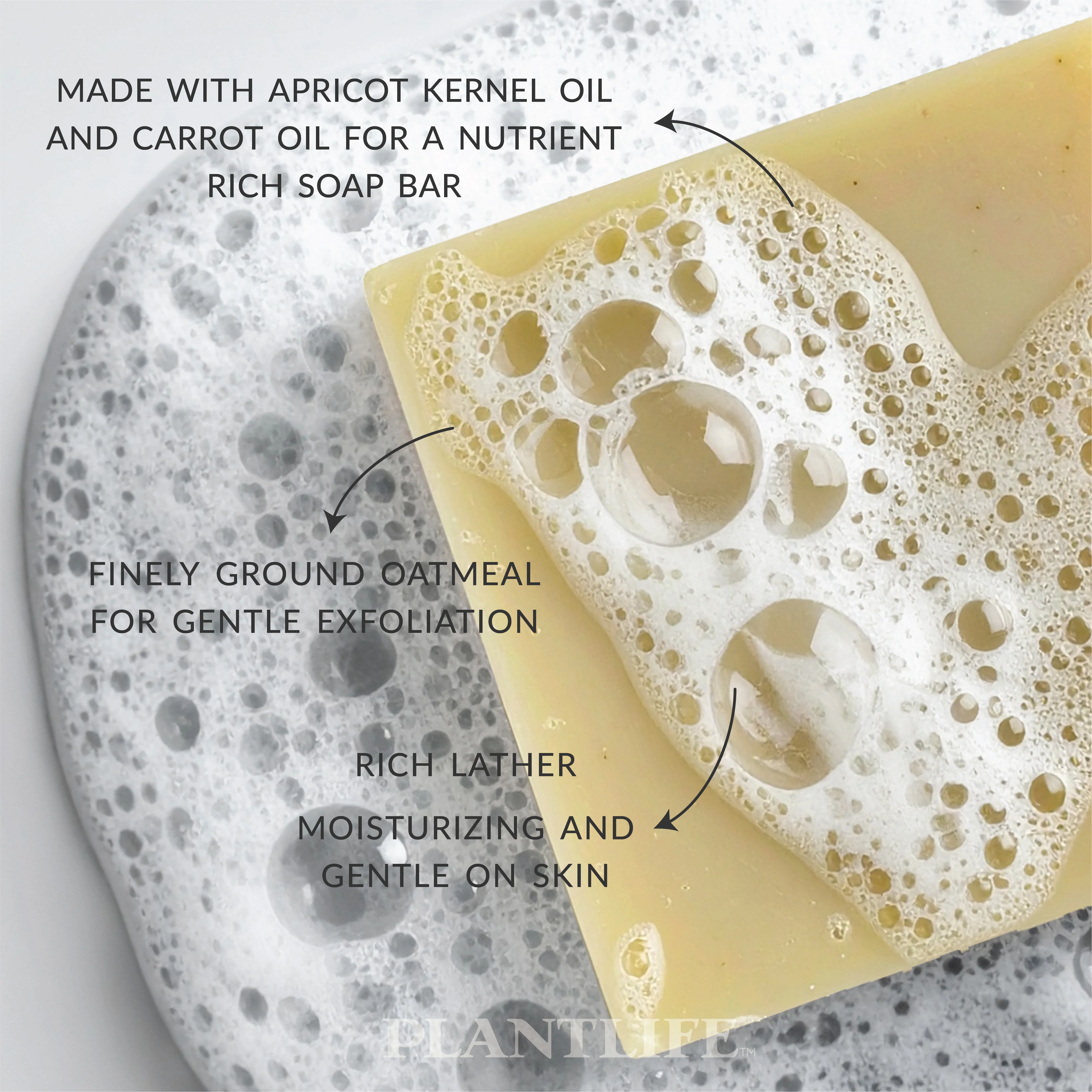 Apricot Oatmeal Skin Bar - Image 2