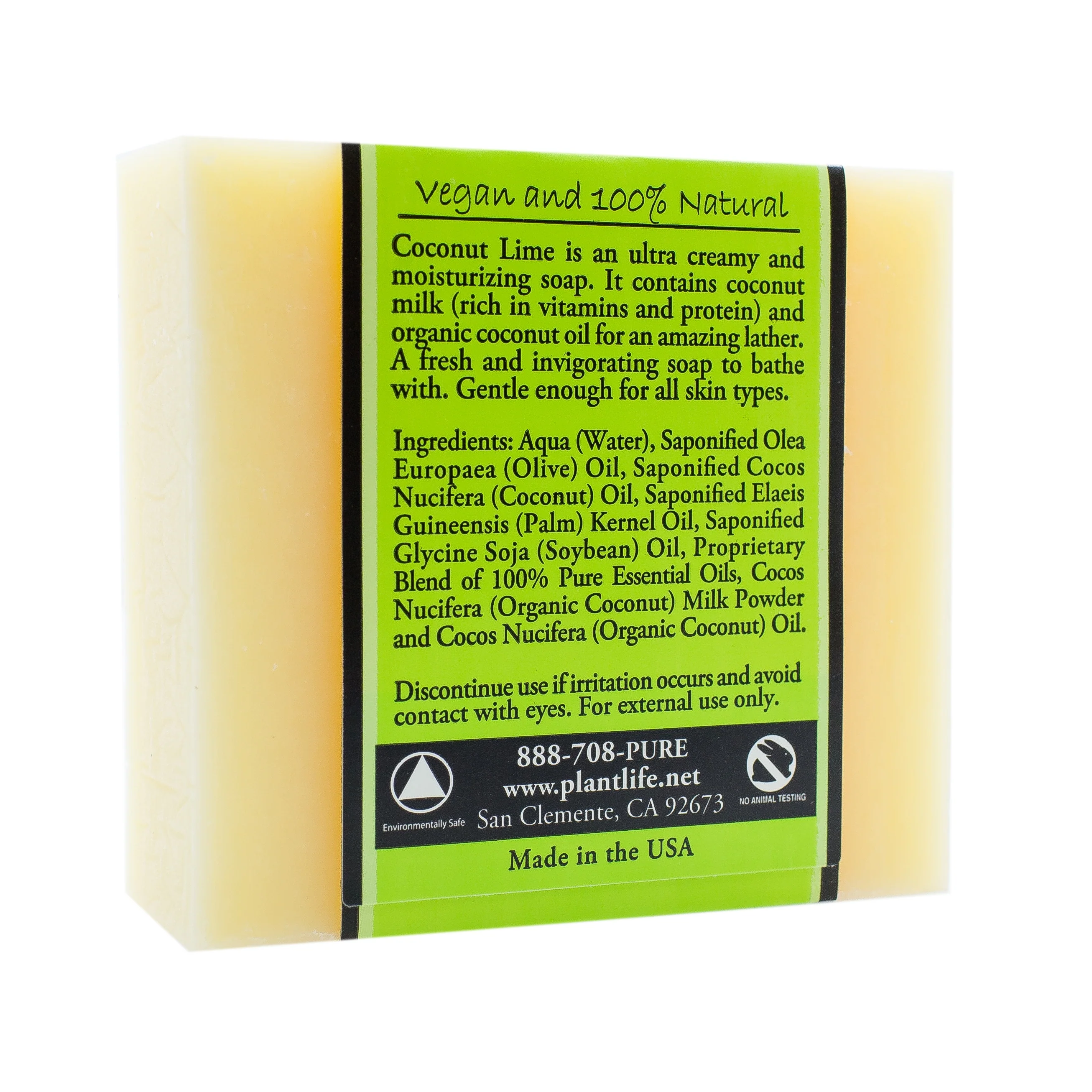 Coconut Lime Bar Soap - Image 7