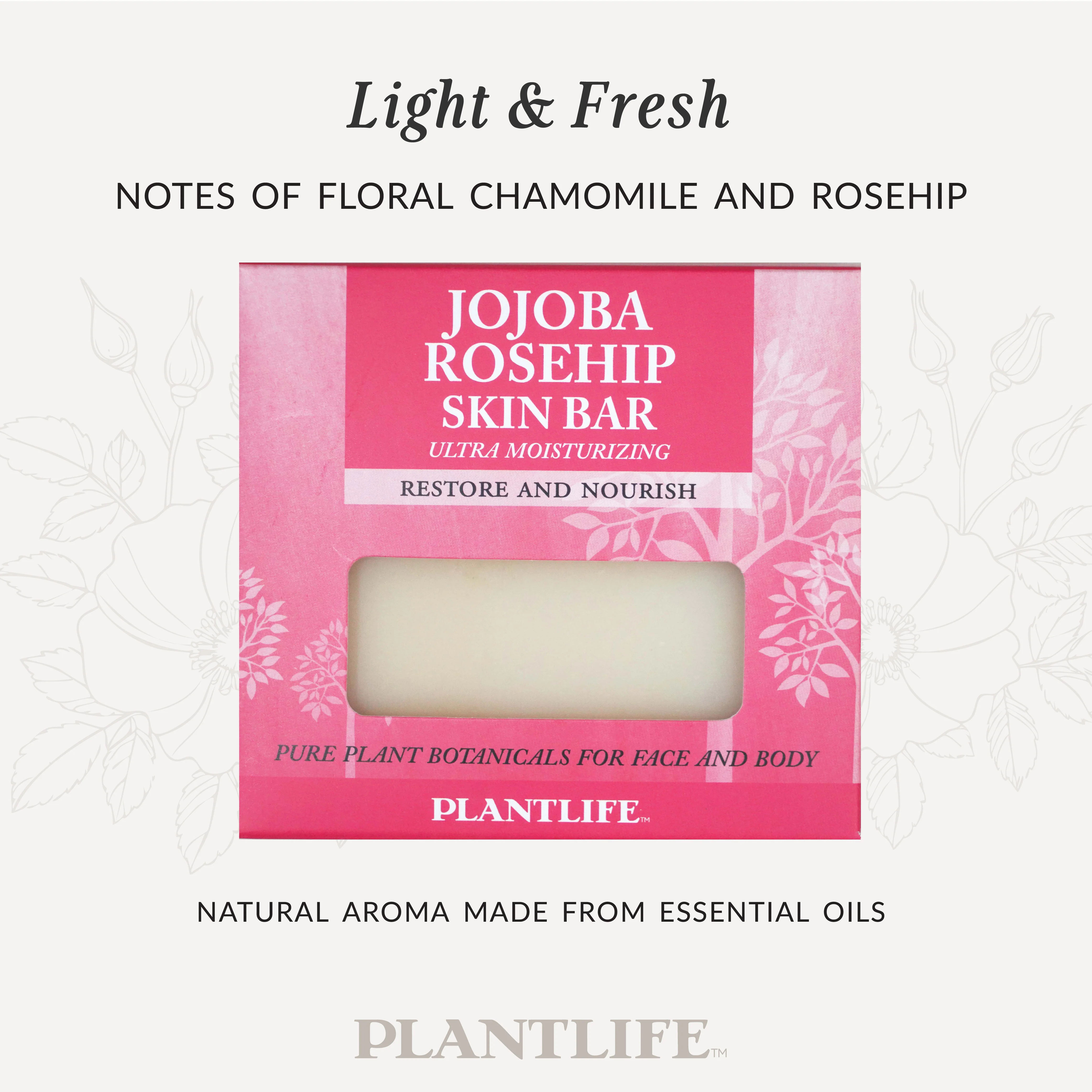 Jojoba Rosehip Skin Bar - Image 3