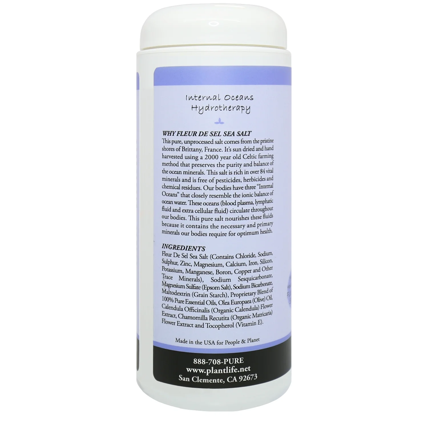 Lavender Bath Salt 16oz - Image 3
