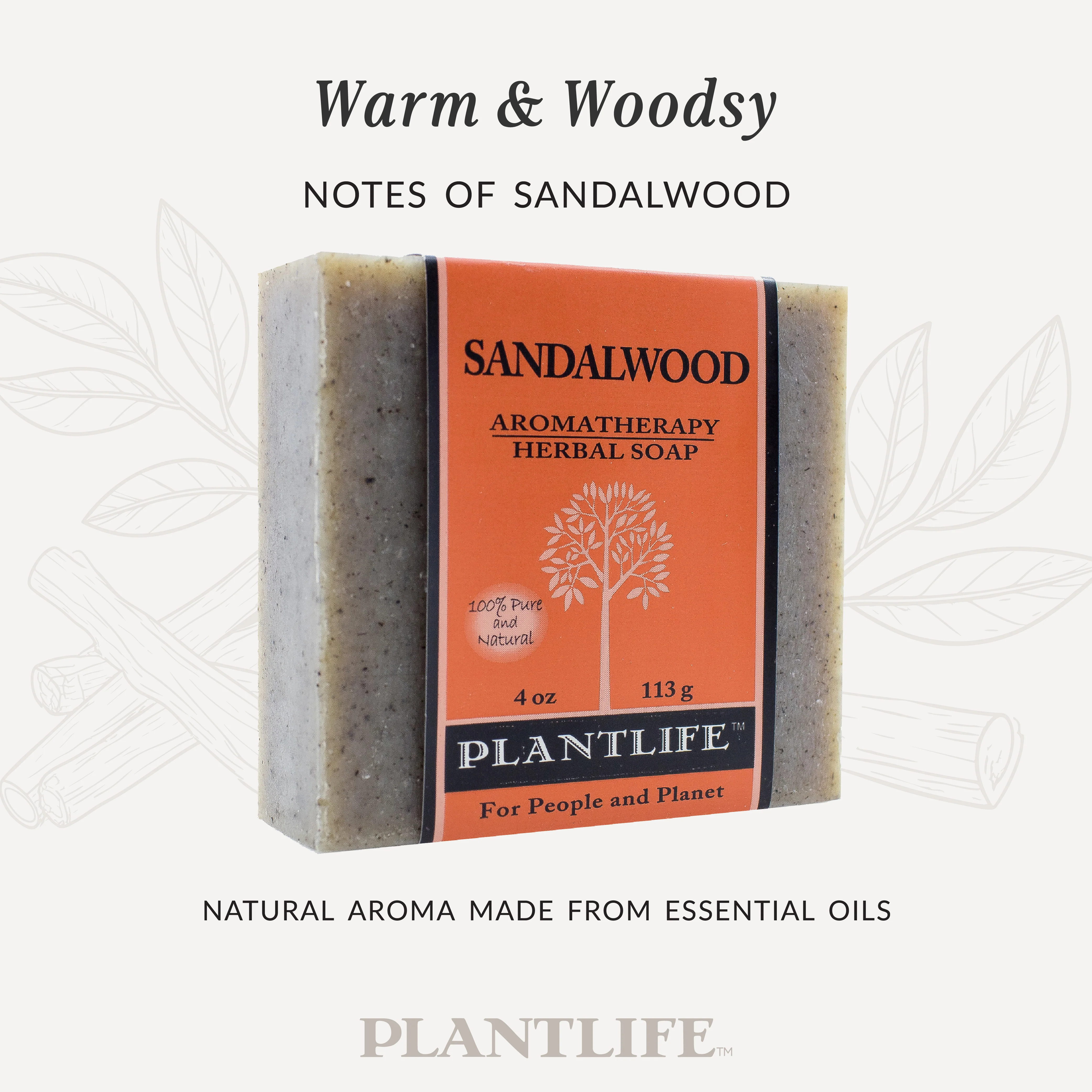 Sandalwood Bar Soap - Image 3