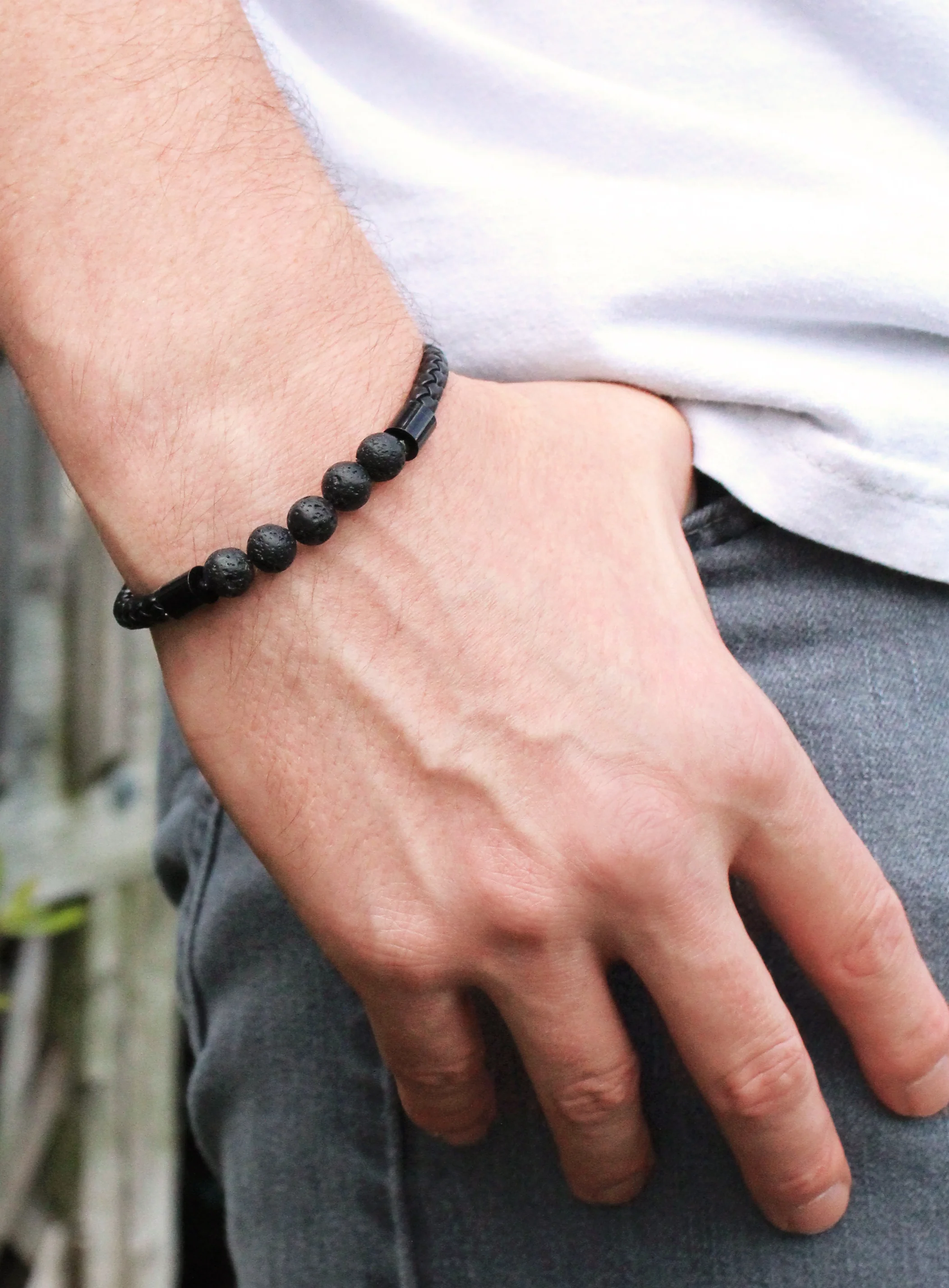 Turquoise Aromatherapy Bracelet - Image 3